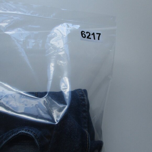 Levis Jacket Mens M Blue Trucker Dark Denim Stretch Western Flap Pockets Unisex - Picture 15 of 15